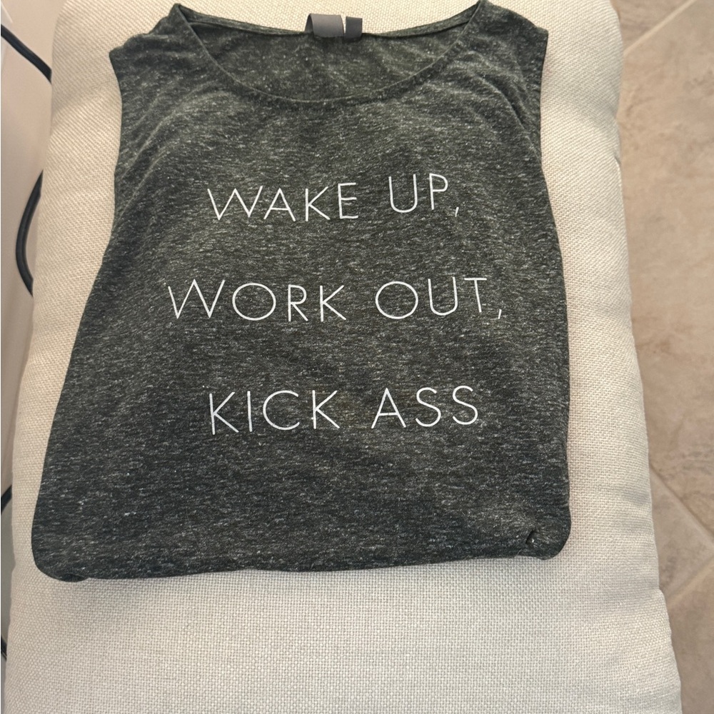 Sweaty Betty Heathered green tank
